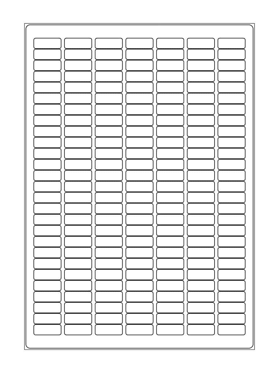 High Quality Printer Labels – Rectangles & Round – Standard Sizes – Made In UK – Unbranded